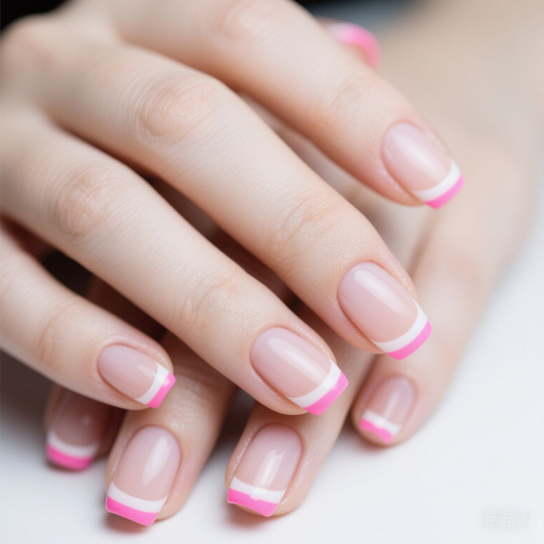 Acrylic French Tip Nail Enhancements Stornfield