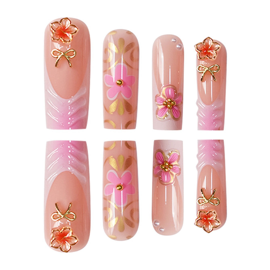 Decorative Floral Nail Art Design Stornfield