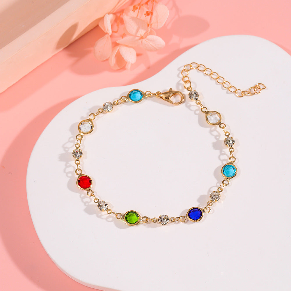 Elegant Crystal Adorned Bracelet Stornfield