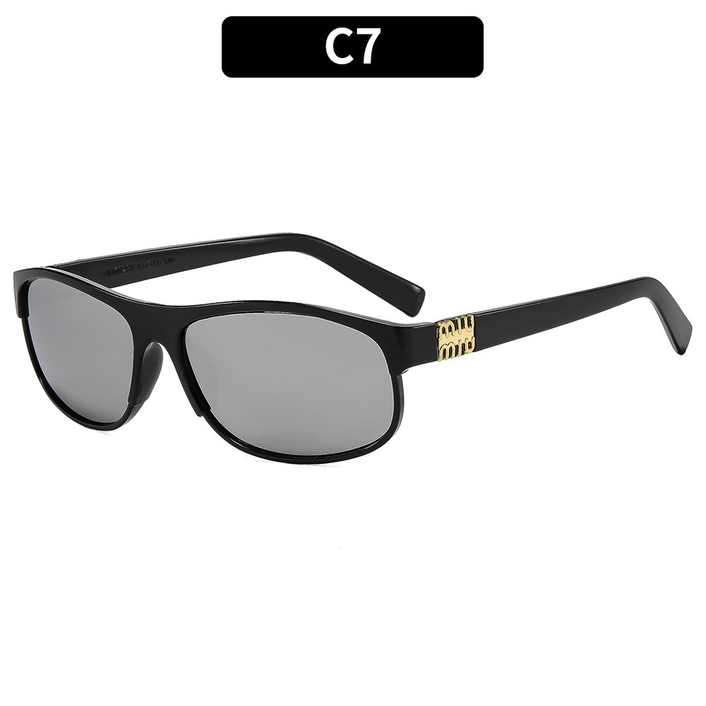 Sleek Modern Aviator Sunglasses