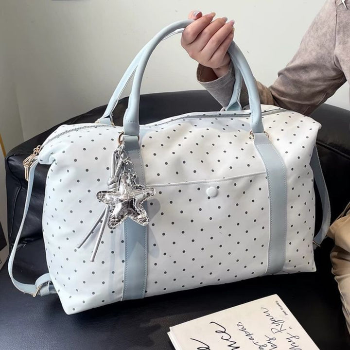 Women's Polka Dot Travel Duffel Bag Stornfield