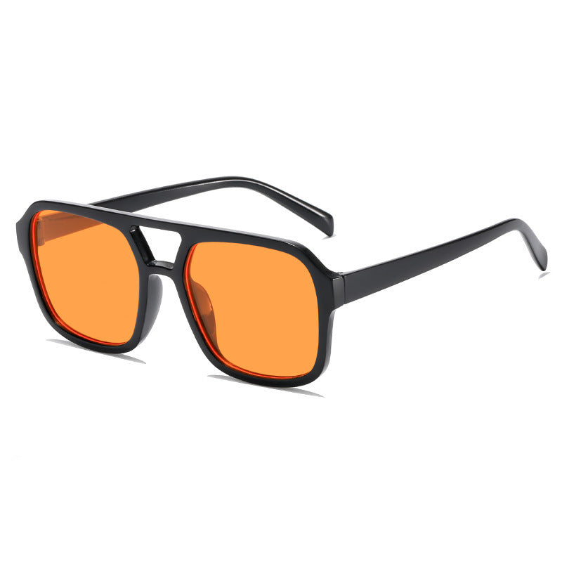 Clear Lens Square Frame Sunglasses Stornfield