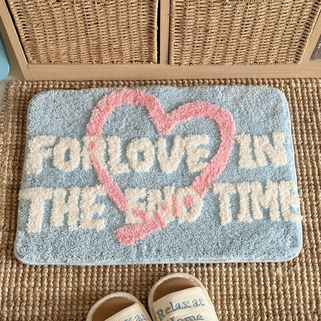 Inspirational Message Bath Mat