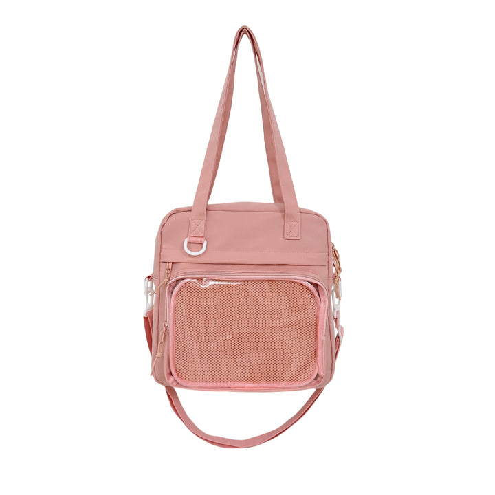 Practical Tote Bag with Transparent Viewing Window Stornfield