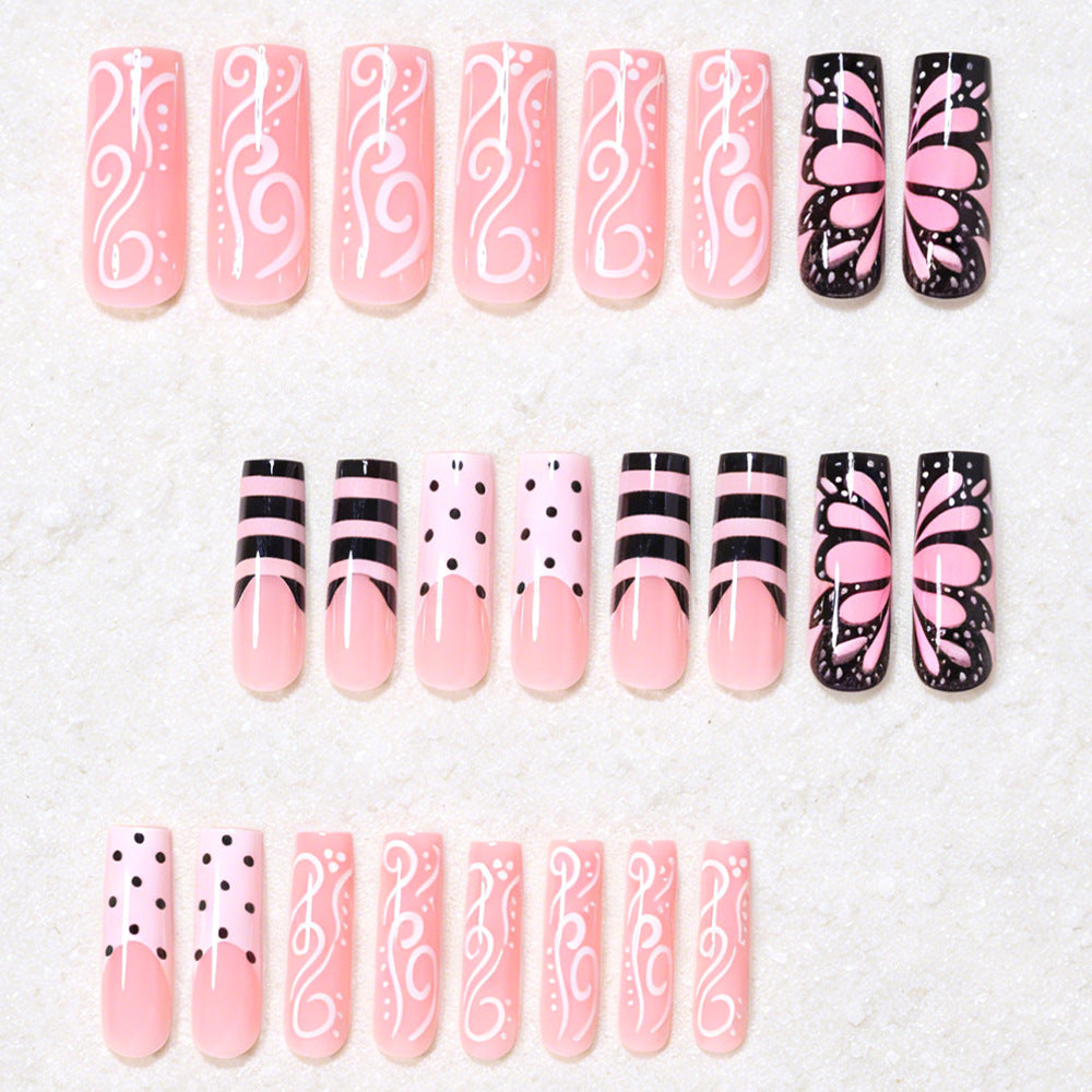 Artistic Butterfly Nail Design Stornfield