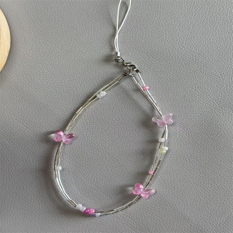 Decorative Butterfly Charm Eyewear Lanyard Stornfield