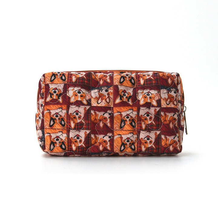 Cosmetic pouch with colorful animal design Stornfield