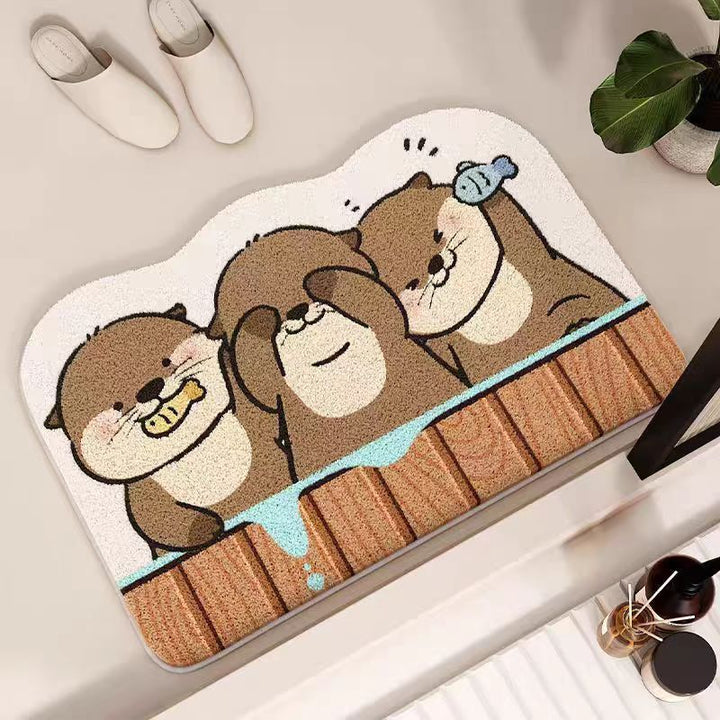 Cartoon Animal Shaped Bath Mat