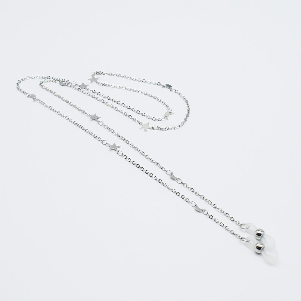 Stylish Star-Detail Eyewear Chain Stornfield