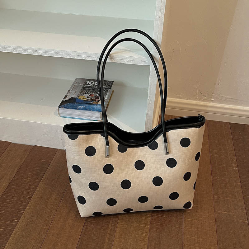 Polka Dot Weekend Tote Bag