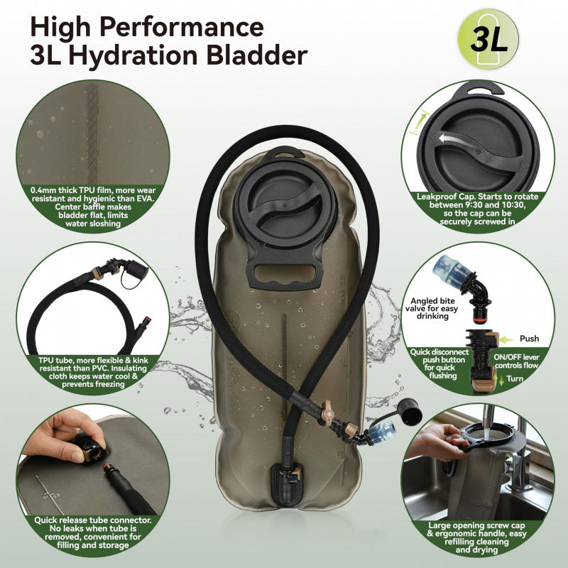 Tactical Hydration System Backpack Stornfield