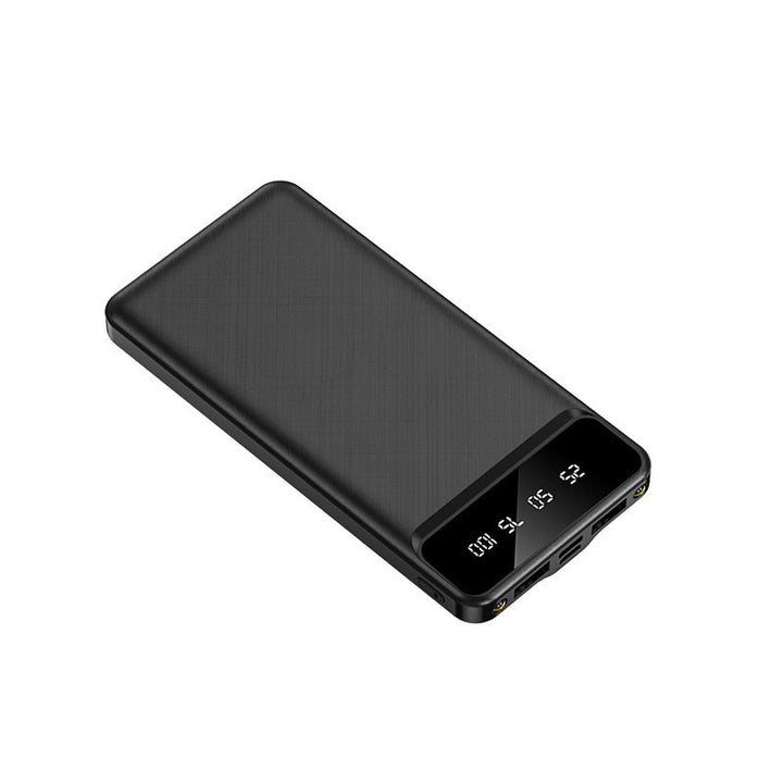 Portable power bank with state-of-the-art digital charge level display Stornfield