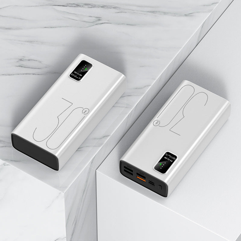 High-performance power bank with smart LCD display and two USB ports Stornfield