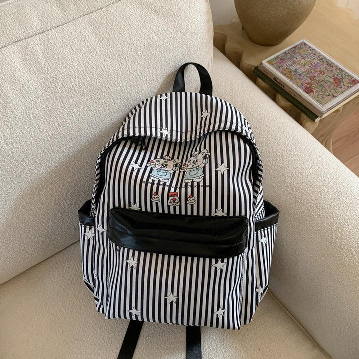 Backpack with Colorful Animal Design and Practical Compartments Stornfield