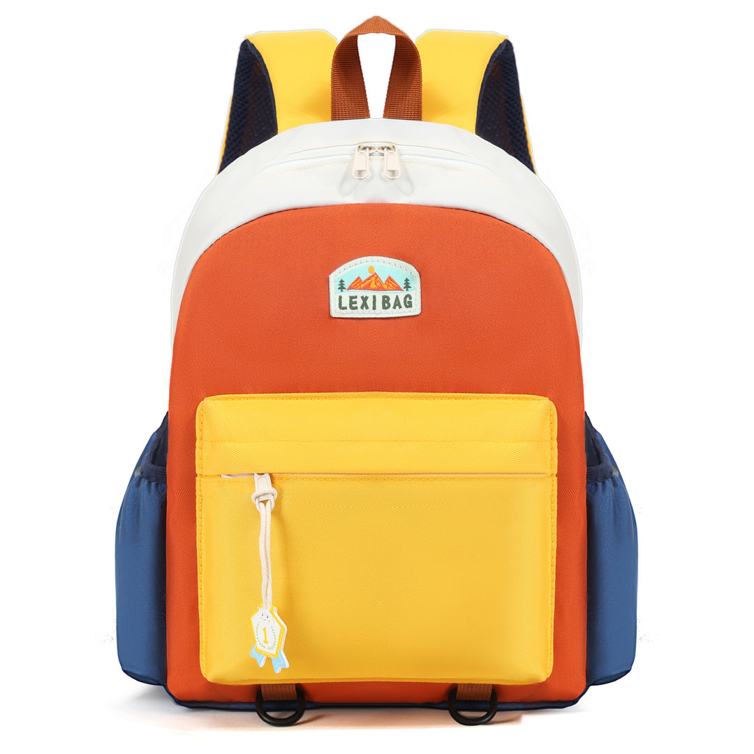 Colorful Multi-Compartment School Backpack Stornfield