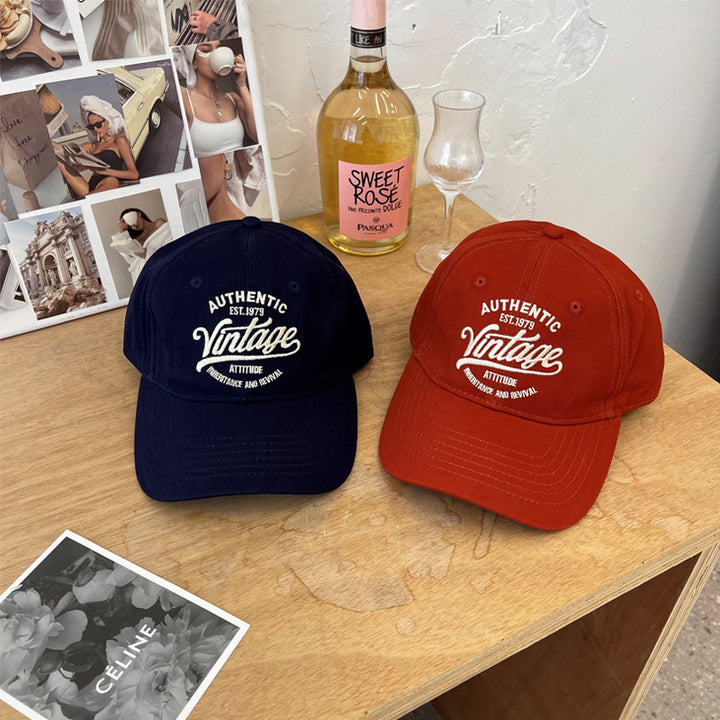 Men's Vintage-Inspired Cotton Baseball Cap Stornfield