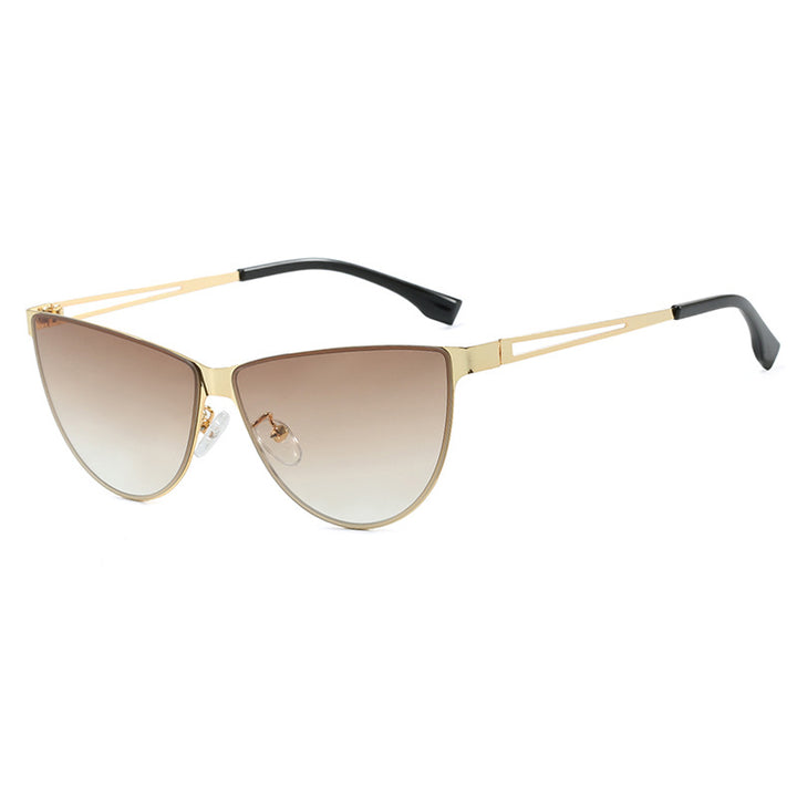 Women's Cat-Eye Sunglasses with Stylish Metal Frame and Protective UV Filter Stornfield