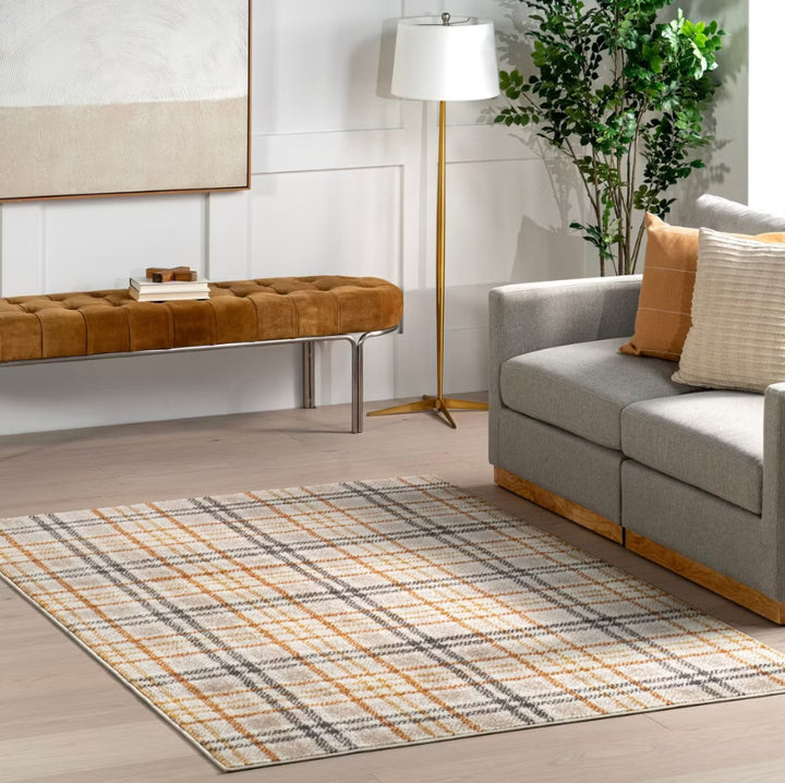 Botanical Print Area Rug