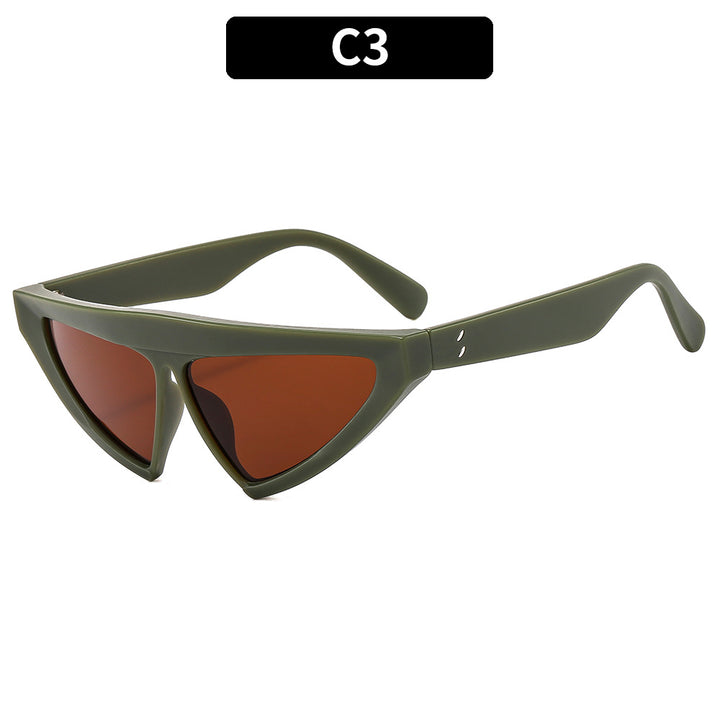 Triangular Frame Sunglasses