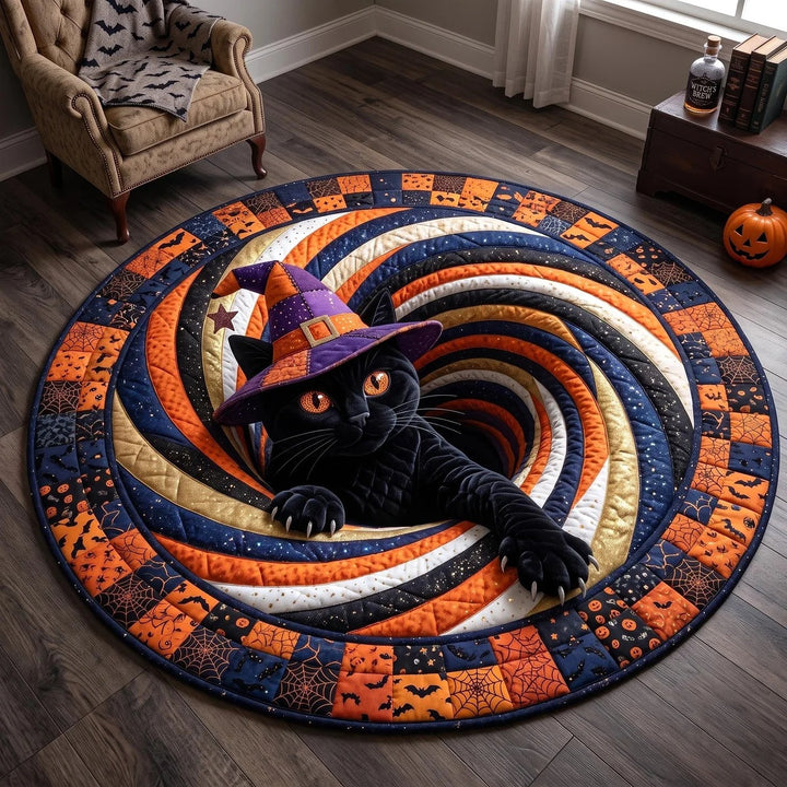 Halloween Themed Round Area Rug