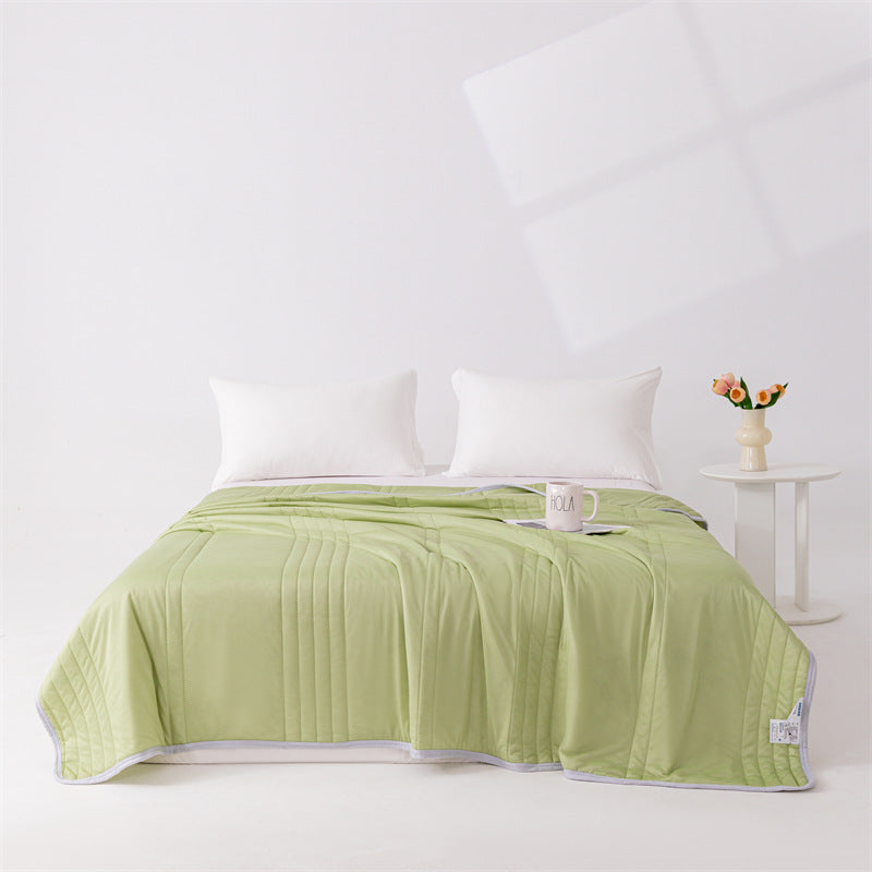 Cooling Ice Silk Summer Blanket – Lightweight, Washable, Soft Quilt for Babies & Adults | Stornfield