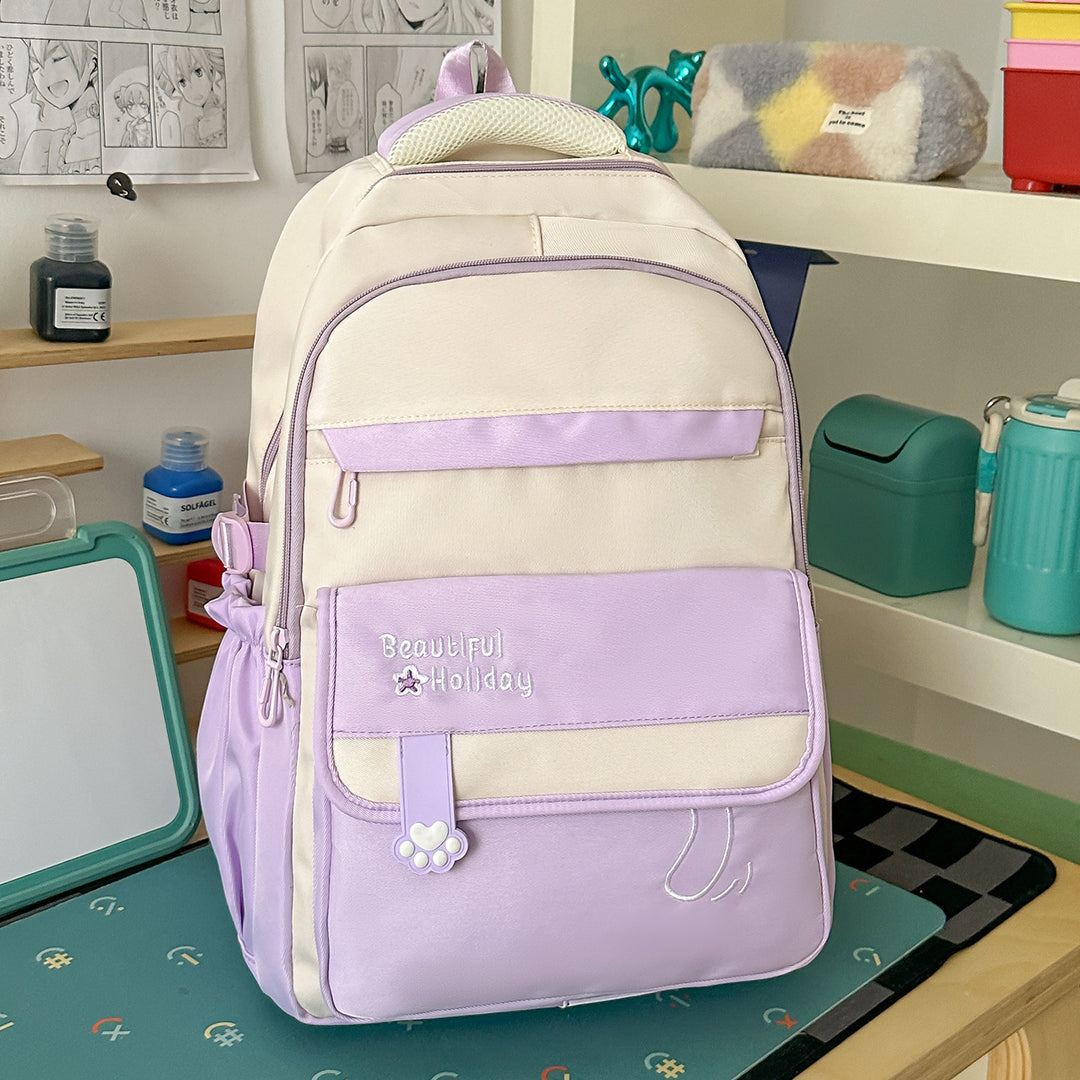 Cute Illustrated Patterned Backpack Stornfield