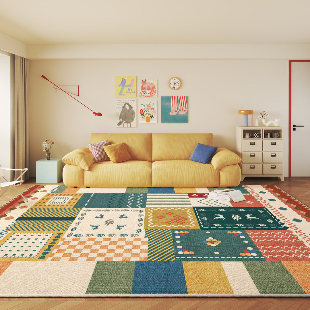 Vintage-Inspired Geometric Area Rug Stornfield
