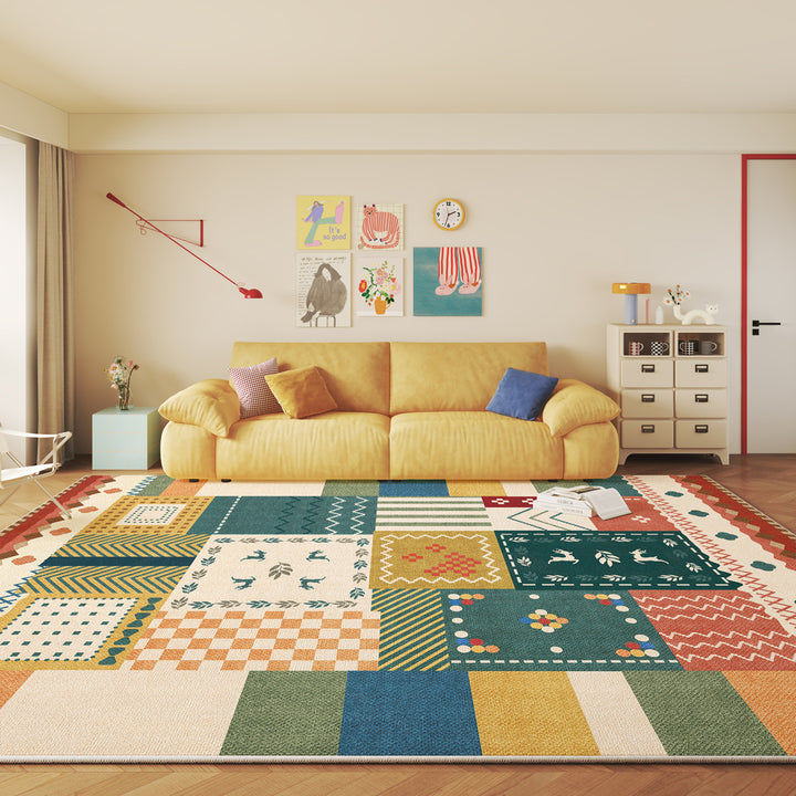 Vintage-Inspired Geometric Area Rug Stornfield