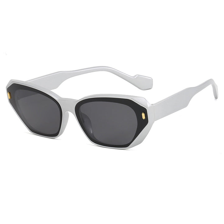 Women’s geometric designer sunglasses with distinctive frame Stornfield