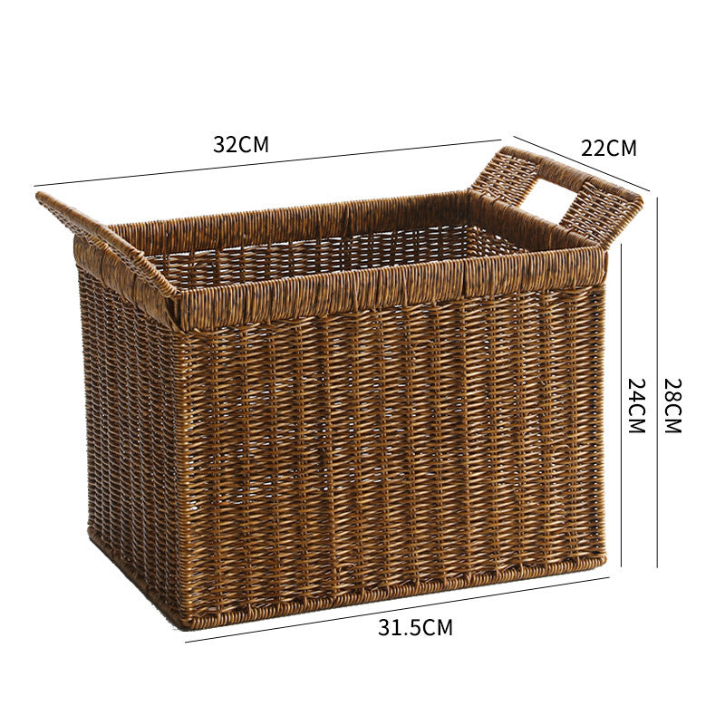 Unisex Versatile Storage Basket with Practical Handling Stornfield