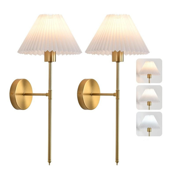 Adjustable Fabric Wall Sconce