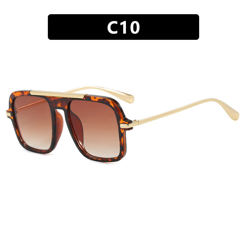 Women's square sunglasses with luxurious metal frame and sturdy lenses Stornfield