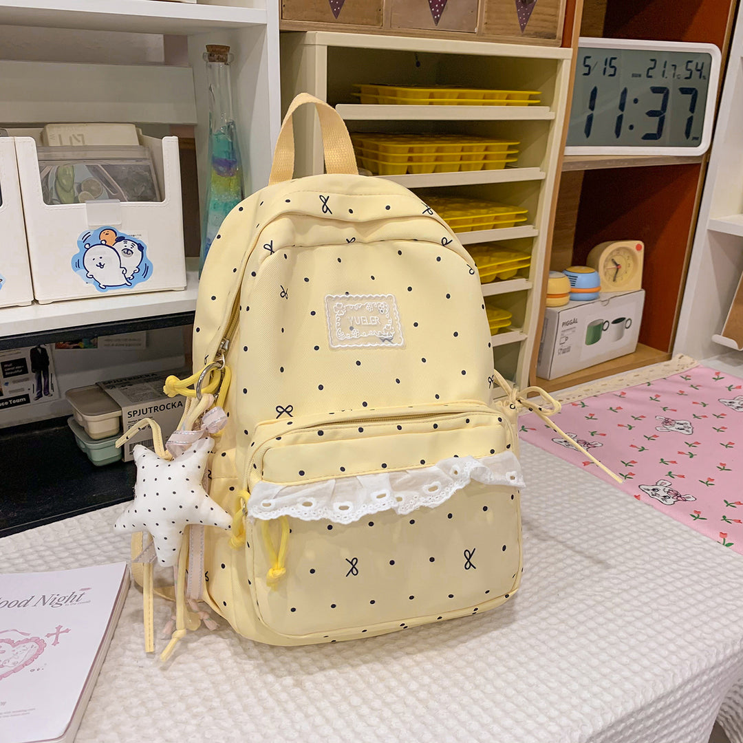 Adorable Polka Dot Backpack Stornfield