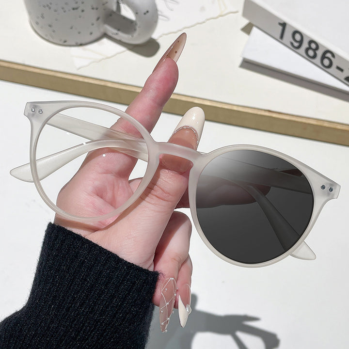 Women Cat-Eye Sunglasses with Transparent Frame Stornfield