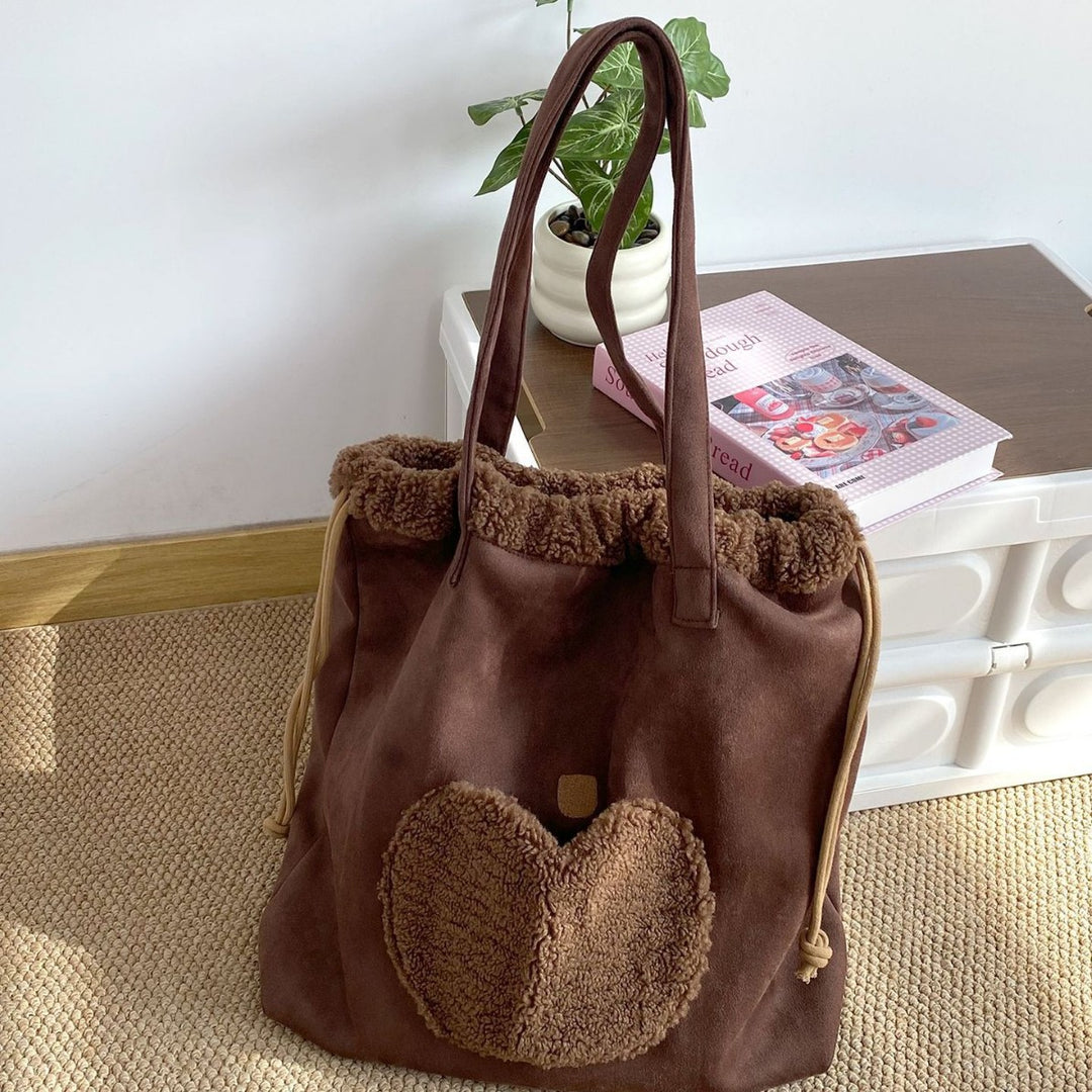 Cozy Plush Tote Bag