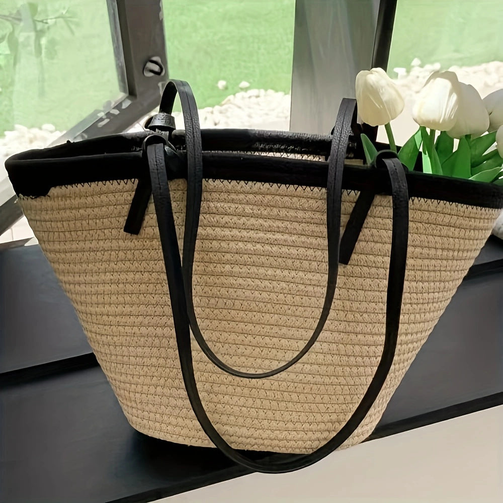 Spacious beach bag with reinforced bottom and easy-care material Stornfield