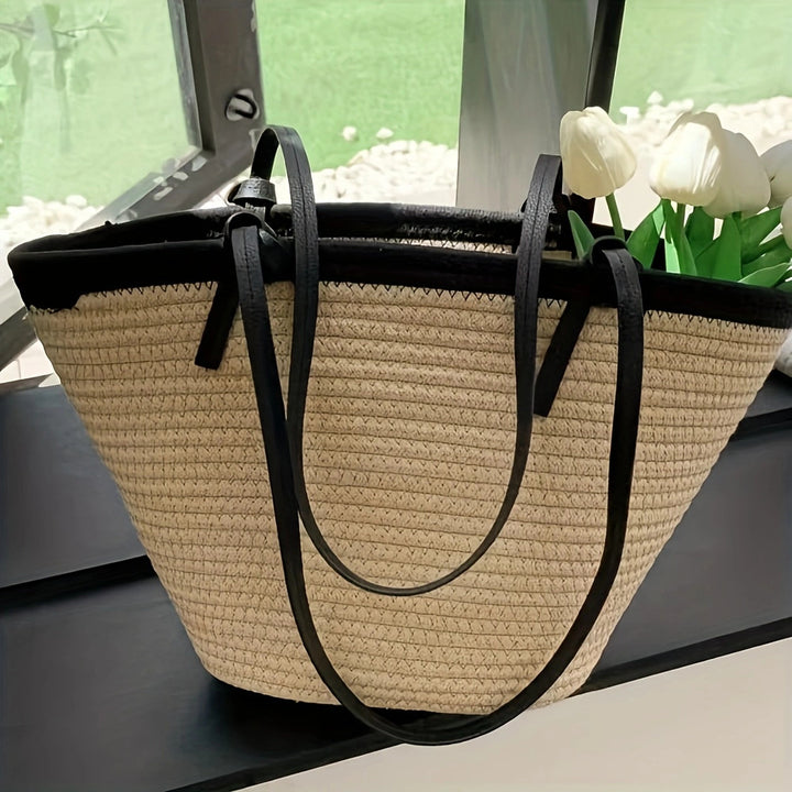 Spacious beach bag with reinforced bottom and easy-care material Stornfield