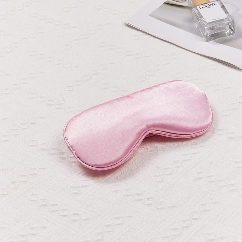 Women's ergonomic sleep mask made of satin-like material with contoured eye area Stornfield