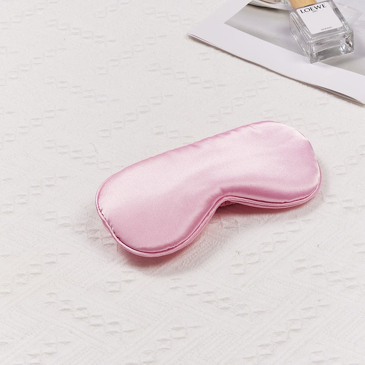 Women's ergonomic sleep mask made of satin-like material with contoured eye area Stornfield