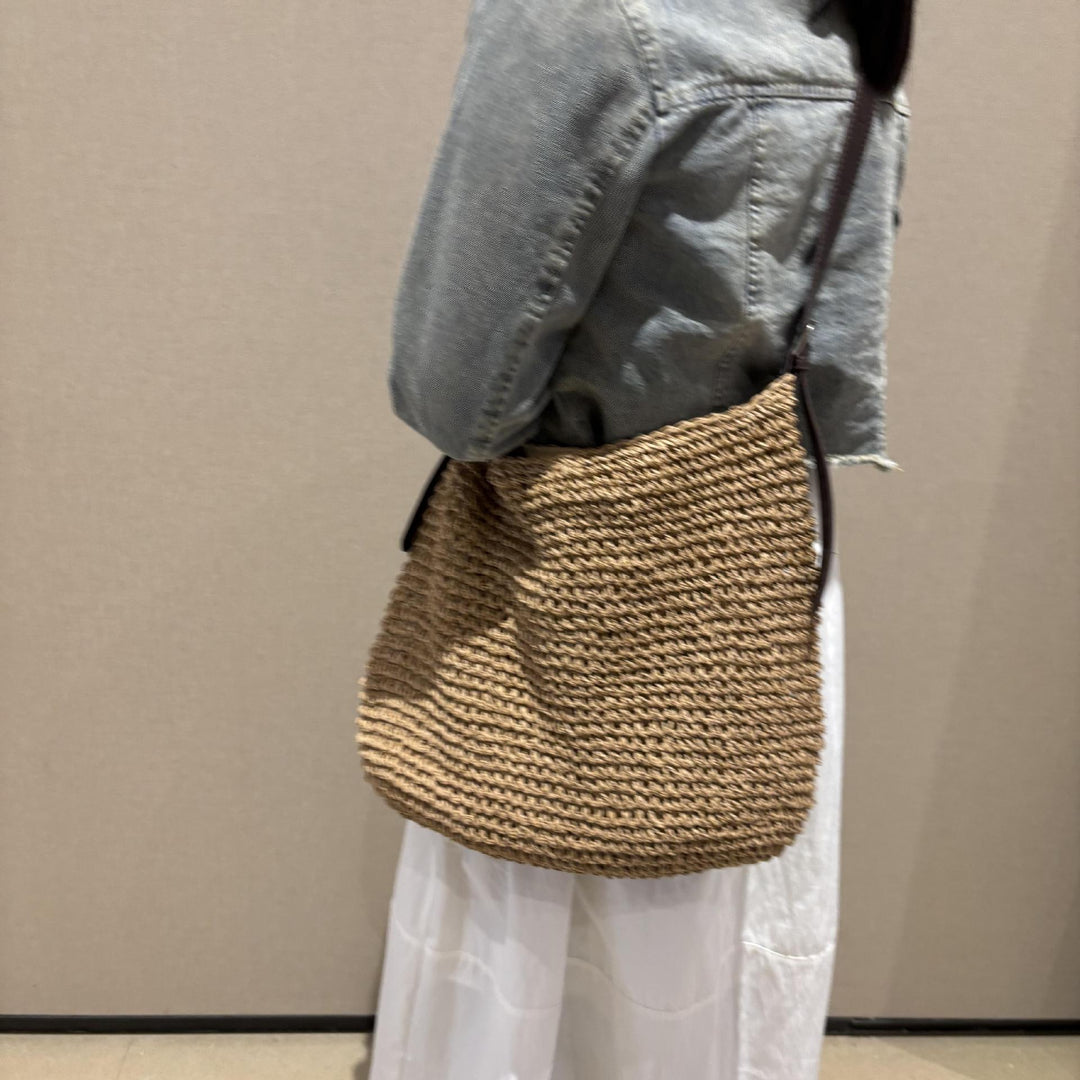 Handcrafted Coarse Mesh Shoulder Bag Stornfield