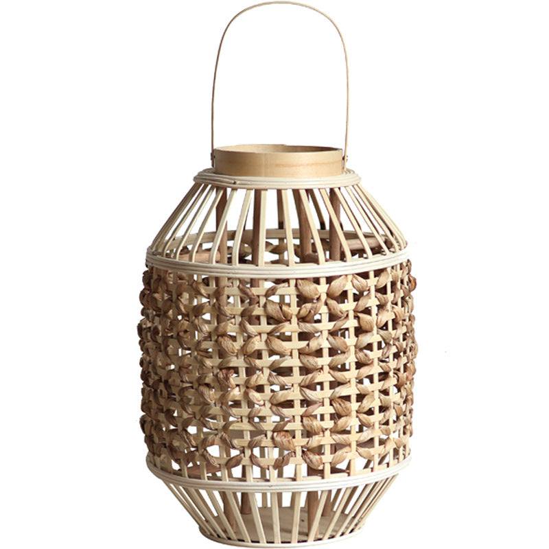 Handcrafted Rattan Lantern Stornfield