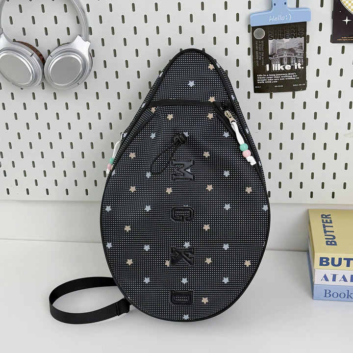 Star-Patterned Casual School Backpack Stornfield