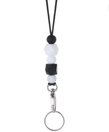 Decorative Beaded Keychain Holder Stornfield