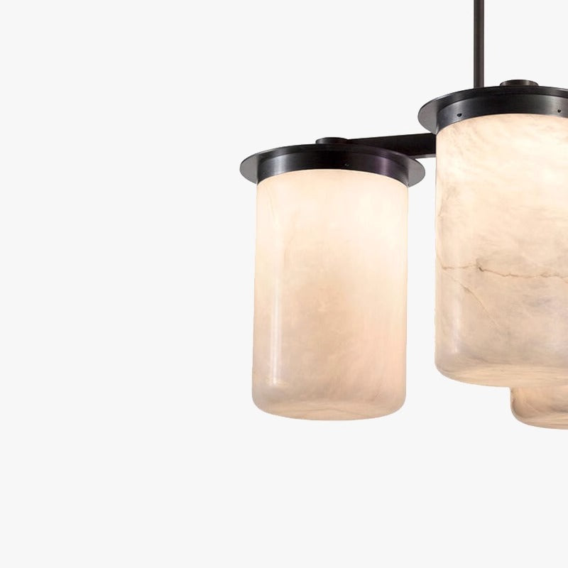 Modern Elegant Three-Bulb Pendant Light