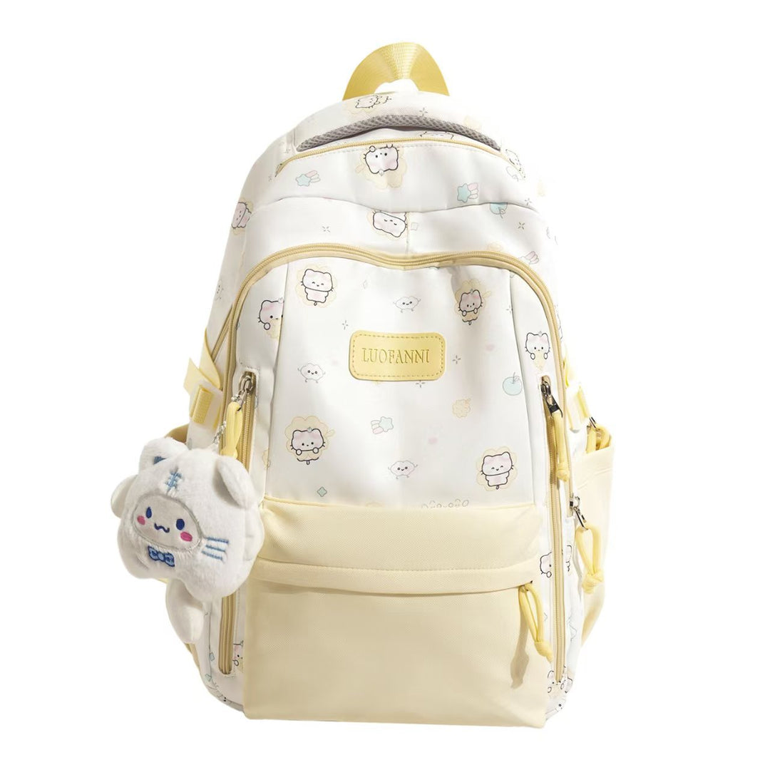 Cute Character Print Backpack Stornfield  1784809741