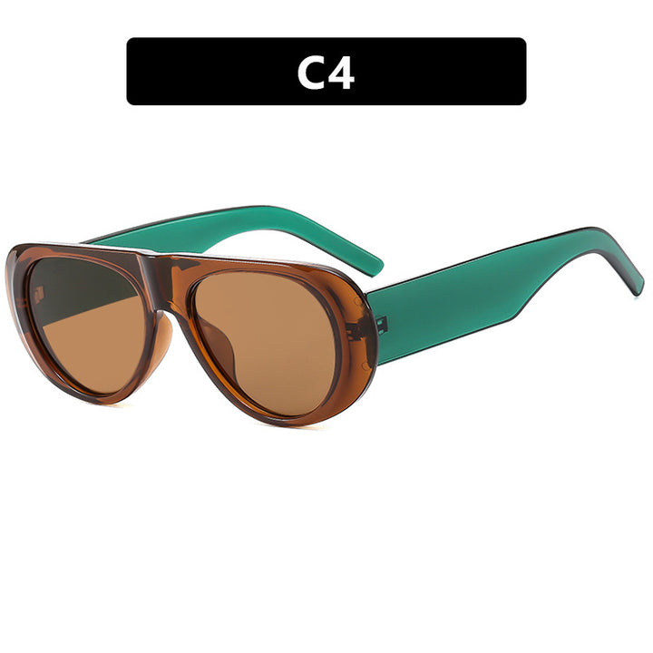 Women's fashionable sunglasses with futuristic design and polarized lenses Stornfield
