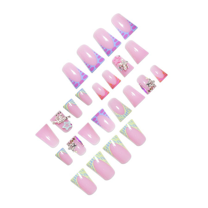 Decorative 3D Star-Embellished Nail Art Stornfield