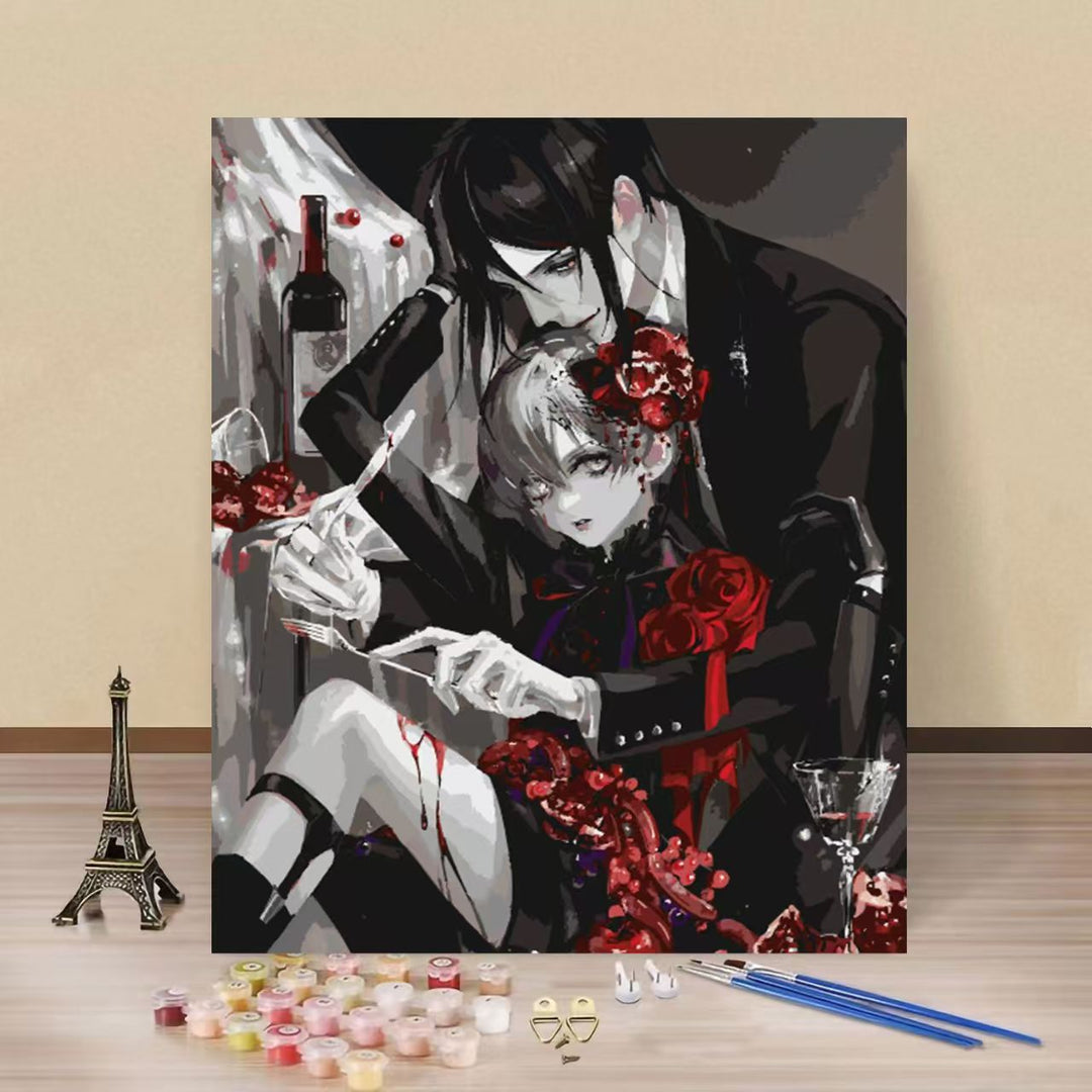 Gothic-Inspired Paint-by-Numbers Kit Stornfield