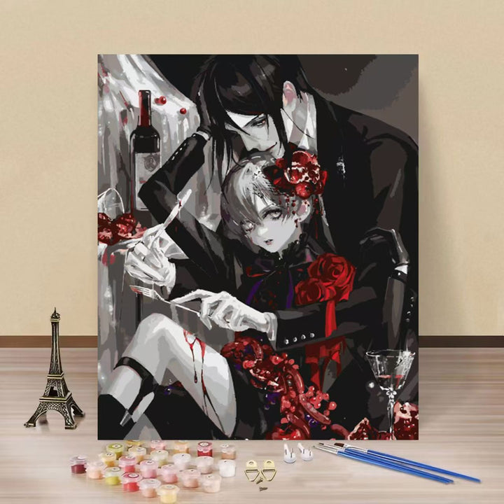 Gothic-Inspired Paint-by-Numbers Kit Stornfield