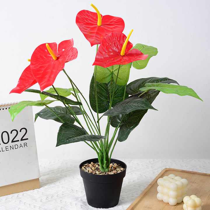 Decorative Artificial Anthurium Bouquet